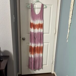 Knox Rose Pink and Orange Dress